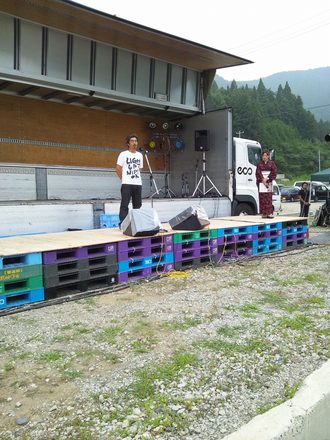 LIGHT UP NIPPON 2012 石巻市雄勝町