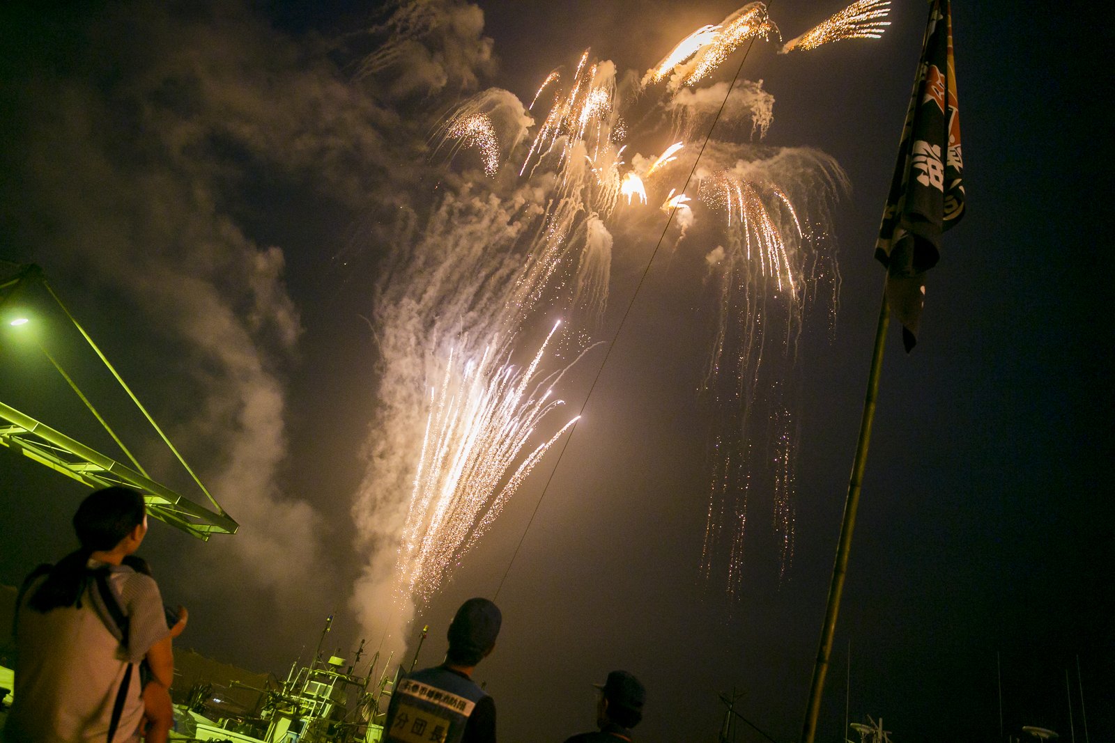 LIGHT UP NIPPON 2015 石巻市雄勝(花火)